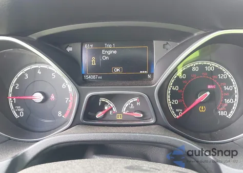 2016 Ford Focus St from USA, damaged, VIN 1FADP3L98GL209381